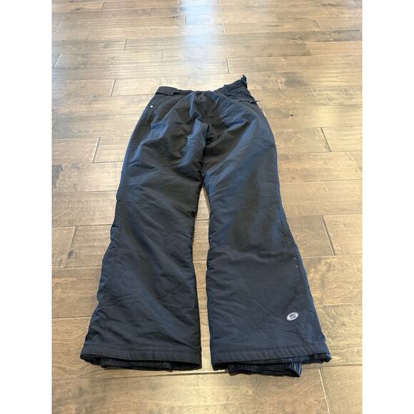 Slalom Mens Black Insulared Outdoor Ski Waterproof Winter Snowboarding Pants S - Picture 3 of 8